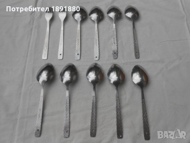 Вилици и лъжици Руски/СССР, снимка 3 - Прибори за хранене, готвене и сервиране - 34404973