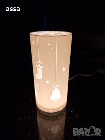 Коледна лампа, снимка 4 - Настолни лампи - 52335862