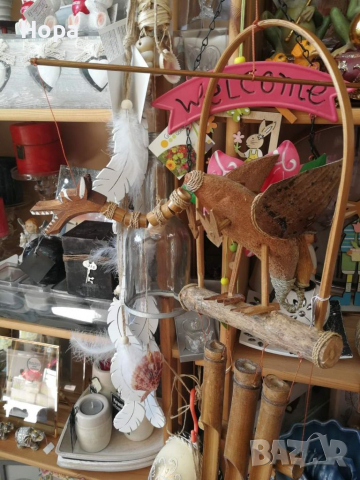 Вятърен звънец от дърво Дракон, снимка 7 - Градински мебели, декорация  - 36371605