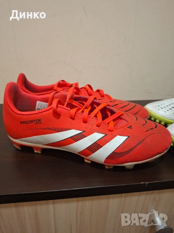 Детски футболни обувки и стоножки Адидас!И двата чифта за 15 евро!, снимка 4 - Детски маратонки - 53695427