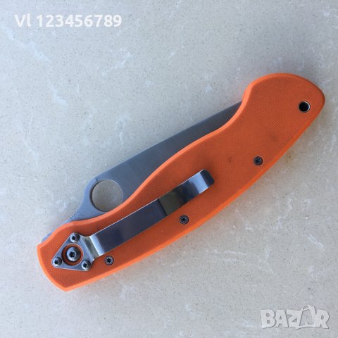 SPYDER CO  Сгъваем джобен нож - Спайдърко CPM 30V, снимка 6 - Ножове - 41474357