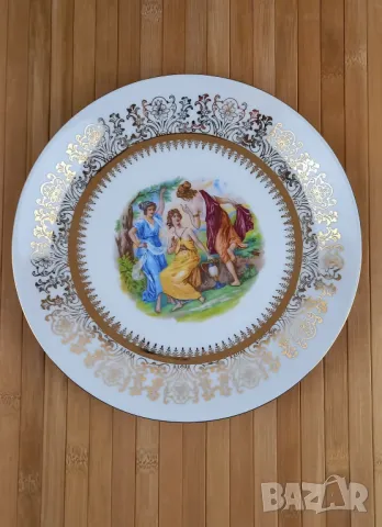 5 чинии с "Трите грации" - Czechoslovakia, снимка 6 - Чинии - 49652953