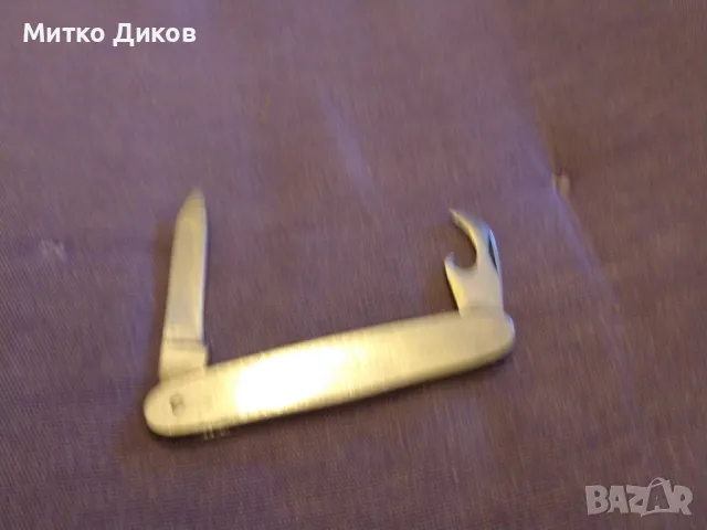 Ножче Герлах без луфт две части 85х55мм острие на голямото ножче, снимка 6 - Ножове - 49441686