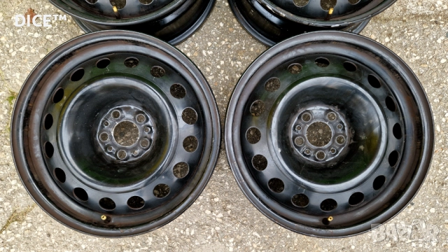 16 5х98 железни джанти Фиат Добло, Опел Комбо. 5x98, снимка 3 - Гуми и джанти - 52560749