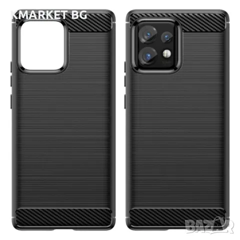 Motorola Moto X40 5G / Edge+ (2023) / Edge 40 Pro 5G Удароустойчив Carbon Fiber Калъф и Протектор, снимка 4 - Калъфи, кейсове - 48053103