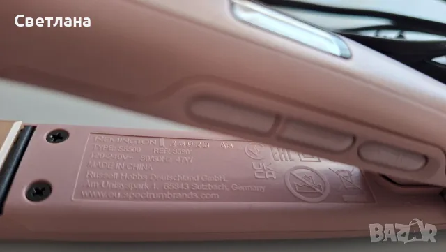 Преса за коса  Remington, снимка 4 - Преси за коса - 56111484