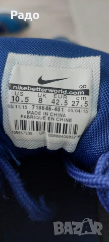 Nike / 42 - 27 / 100% original /, снимка 9 - Маратонки - 52428311