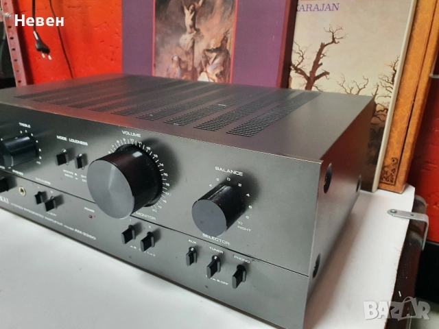 Усилвател AKAI 2250, снимка 5 - Ресийвъри, усилватели, смесителни пултове - 52475328