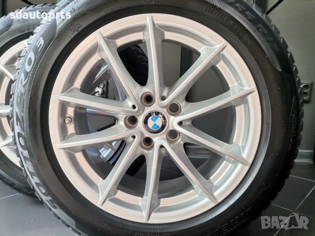 Зимен К-т 17" BMW Джанти 618 + Гуми Pirelli + Датчици БМВ 5 G30 G31 G32 7 G11 G12, снимка 6 - Гуми и джанти - 41726609