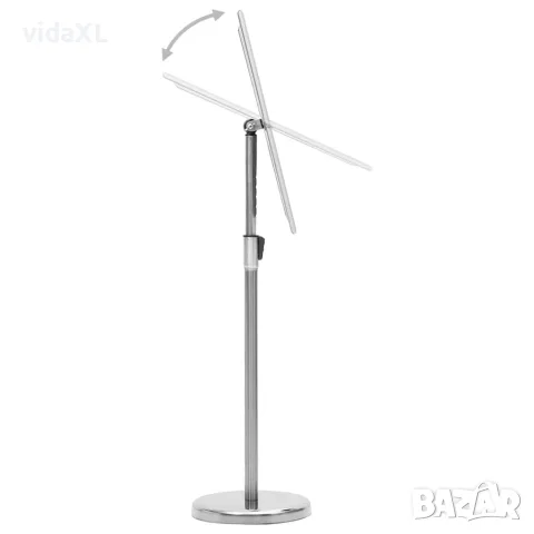 vidaXL A3 постер борд на стойка, сребрист, алуминиева сплав, снимка 4 - Витрини - 56147740
