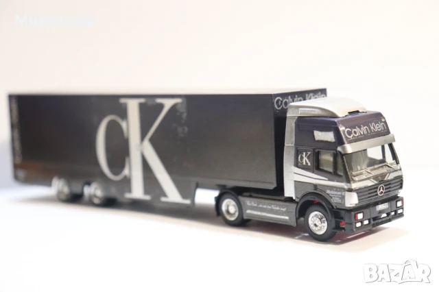 HERPA 1:87 H0 MERCEDES ТИР КАМИОН ИГРАЧКА КОЛИЧКА МОДЕЛ, снимка 7 - Колекции - 50765489