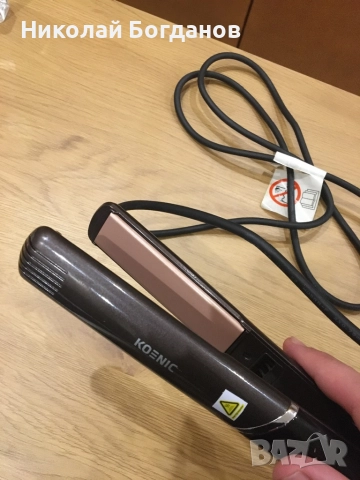 Професионална преса за коса KOENIC, снимка 2 - Преси за коса - 52880488