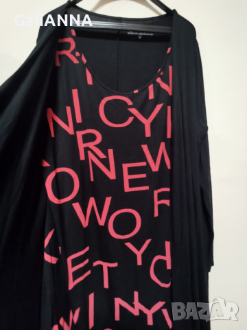 СТРАХОТНА РОКЛЯ 2 В 1 2XL-3XL, снимка 4 - Рокли - 44751119