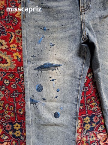 Дънки дезигуал, снимка 2 - Детски панталони и дънки - 40637883