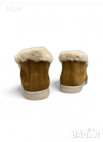 Дизайнерски дамски боти с пух LP, снимка 6 - Дамски боти - 52019806