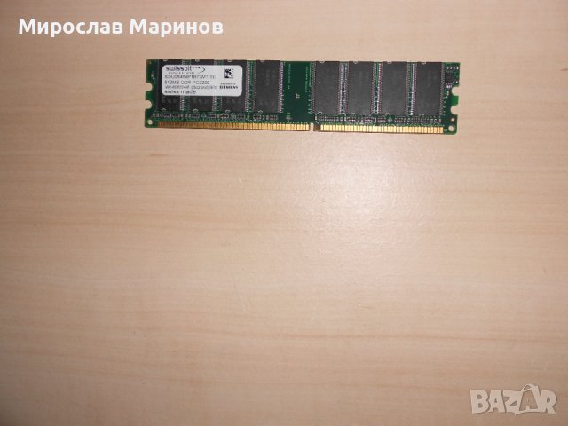 202.Ram DDR 400 MHz,PC-3200,512Mb,swissbit