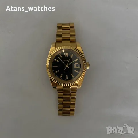 Нов Seiko mod Datejust 39mm, снимка 2 - Мъжки - 48867000