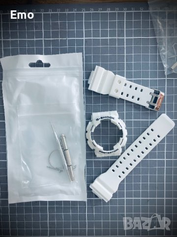 Casio G-Shock каишка и безел комплект, снимка 7 - Каишки за часовници - 41561377