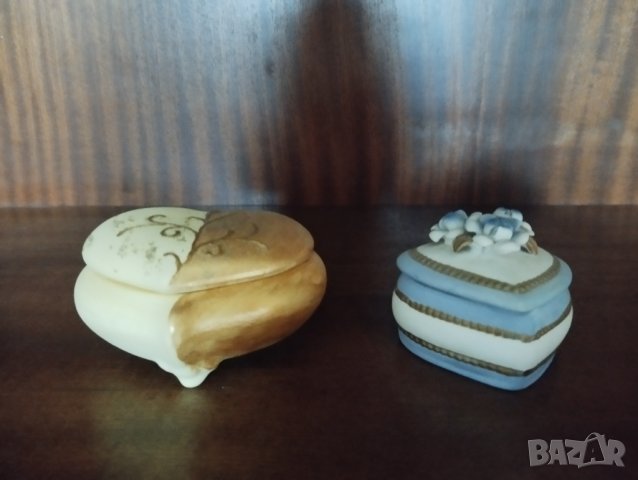 две керамични кутий за бижута