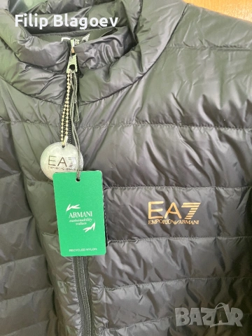 Оригинално мъжко пролетно-есенно яке Emporio Armani, снимка 2 - Якета - 53705768