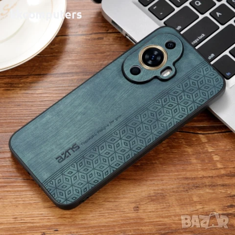 Huawei nova 11 Pro 4G / 11 Ultra 4G AZNS Удароустойчив Кожен Калъф и Протектор, снимка 6 - Калъфи, кейсове - 50659459