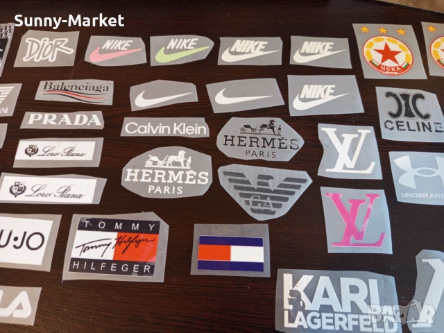 ЩАМПИ  ЗА ДРЕХИ- С ЮТИЯ - известни марки и футболни отбори , снимка 2 - Копирни услуги - 53682105