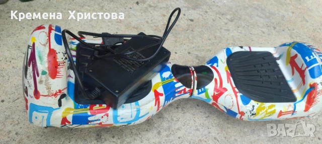 Електрически балансиращ борд Hoverboard, снимка 4 - Скейтборд, ховърборд, уейвборд - 51236843