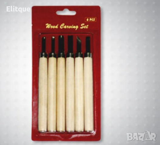 Комплект от 8 резци за линолеум или дърво