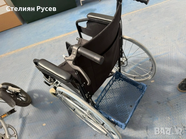 1703 инвалидна количка цена 50 евро / 97,79 лева смр -здрава , готова за употреба -състояние използв, снимка 3 - Други услуги - 53873121