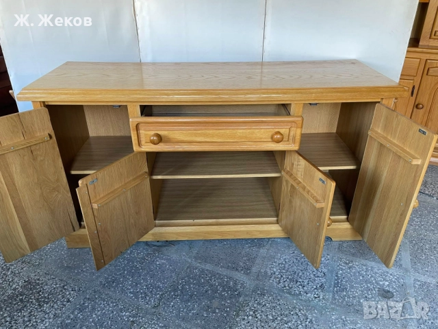 Масивен контрабюфет, снимка 2 - Скринове - 52813906