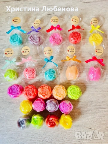 Цветни глицеринови сапунчета , снимка 15 - Други - 40660202