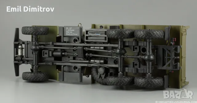 Колекционерско моделче на ЗИЛ-157 в мащаб 1:43, снимка 14 - Колекции - 49278553
