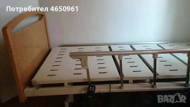 болнично легло ползвано само два месеца, снимка 3 - Спални и легла - 53259287