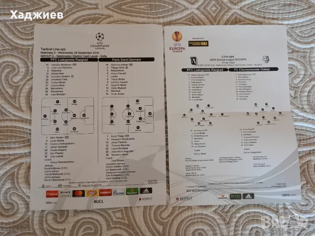 Футболни артикули на български отбори , снимка 4 - Фен артикули - 49209420