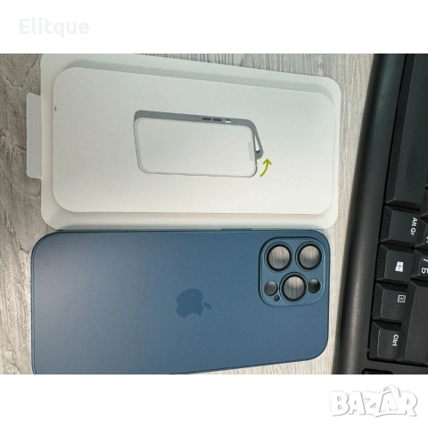 Кейс Със Стъклен Гръб за 15 PRO MAX, снимка 3 - Калъфи, кейсове - 53100212