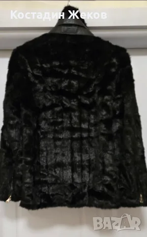  Ново . Дамско пухено палто. ZARA WOMAN. , снимка 2 - Палта, манта - 56047289