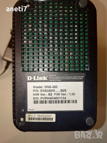 Сървър D-Link DNS320 8 TB, HDD, неизползван, отлично състояние. 140 лв, снимка 5 - Работни компютри - 52862924