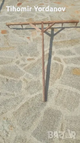 Стар градински тармък, гребло., снимка 9 - Антикварни и старинни предмети - 49364133