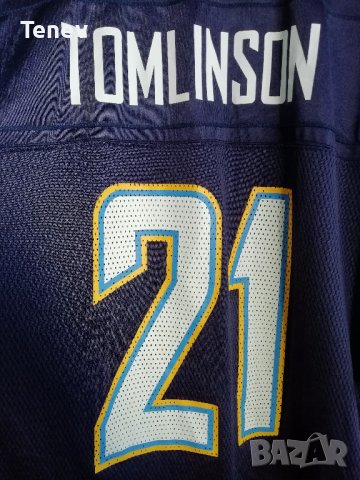 San Diego Chargers Tomlinson Reebok оригинална тениска американски футбол jersey, снимка 4 - Тениски - 39534409
