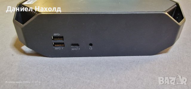 HP Z2 Mini G4 Workstation, i5-8600, 16GB RAM, 256GB SSD, снимка 4 - Работни компютри - 42121287
