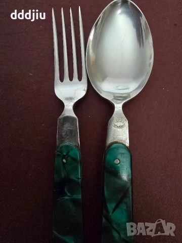 сгъваеми вилица и лъжица Петко Денев , снимка 4 - Антикварни и старинни предмети - 52857870