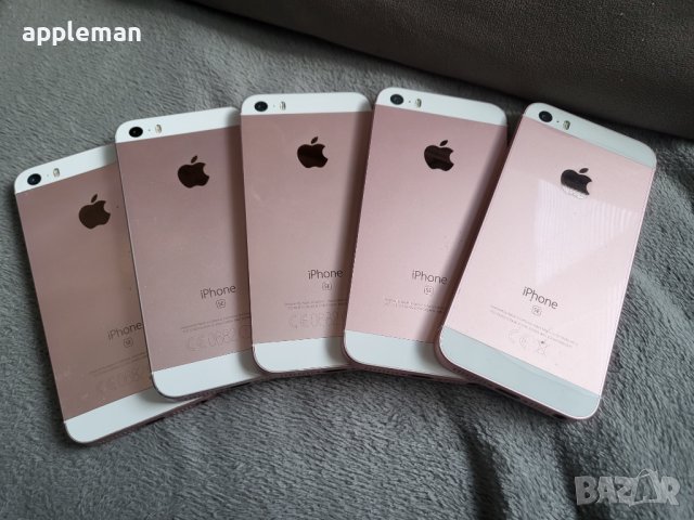 Apple iPhone SE 16Gb Rose Gold Фабрично отключен, снимка 6 - Apple iPhone - 42700937