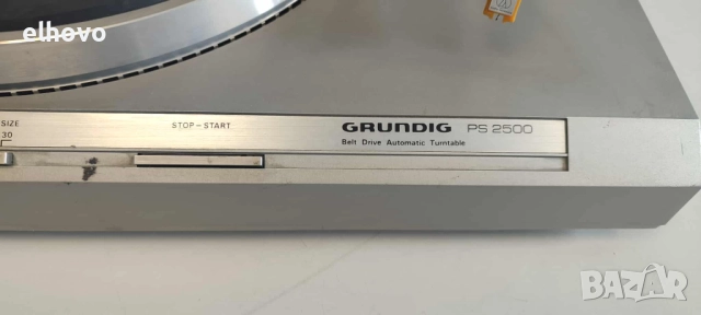 Грамофон Grundig PS 2500, снимка 7 - Грамофони - 52243801
