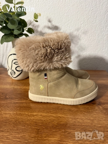 Ботуши U.S. POLO ASSN. БЕЖОВ
