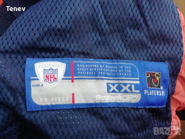John Elway Denver Broncos Hall Of Fame Jersey 2004 колекционерска тенсика американски футбол Reebok, снимка 5 - Тениски - 39532756