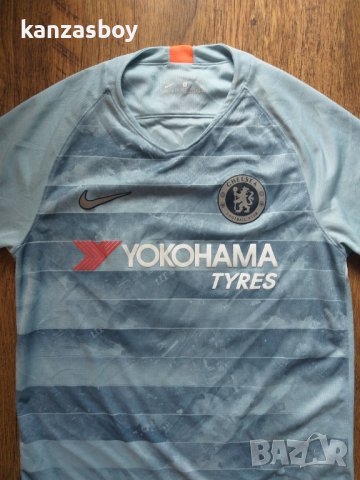 Nike Chelsea FC 18/19 Third Breathe Stadium - страхотна футболна тениска КАТО НОВА, снимка 6 - Тениски - 40645169