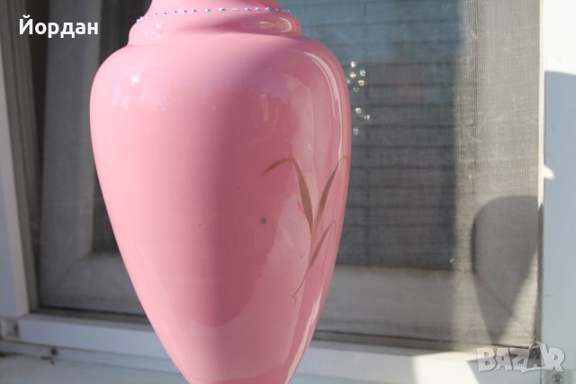 Стара ваза стъкло Бохемия , снимка 7 - Антикварни и старинни предмети - 41726860