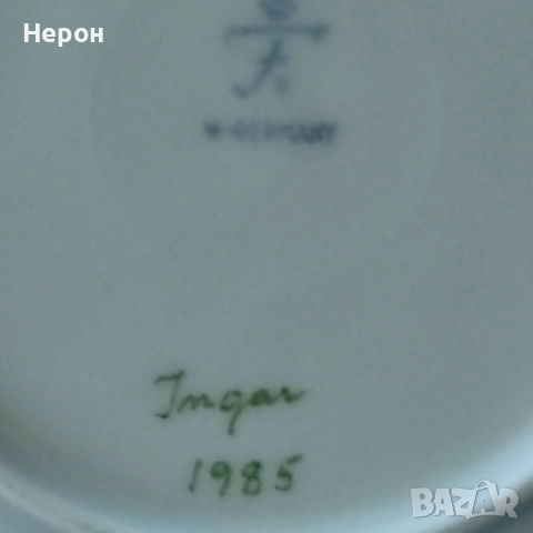 Порцеланови поставки за чаши, снимка 2 - Декорация за дома - 52499793