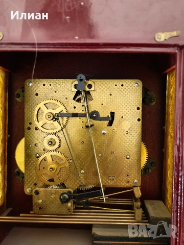 Hermle 351-020 Класически стенен часовник, снимка 4 - Стенни часовници - 53515022