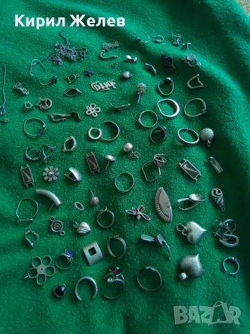 100 грама сребърни накити за поправка за реставрация за части или за материал 50641, снимка 6 - Колиета, медальони, синджири - 50241442